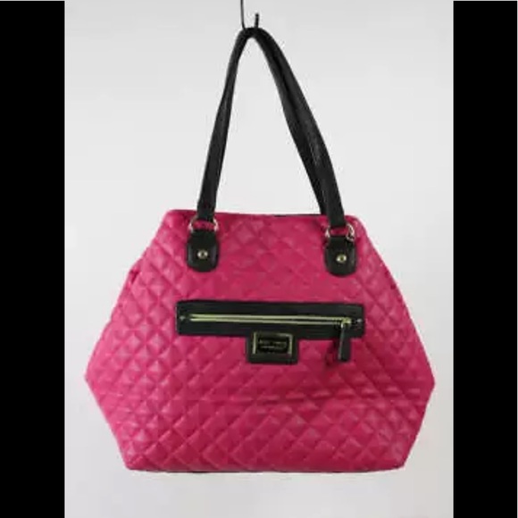 betsey johnson hot pink purse